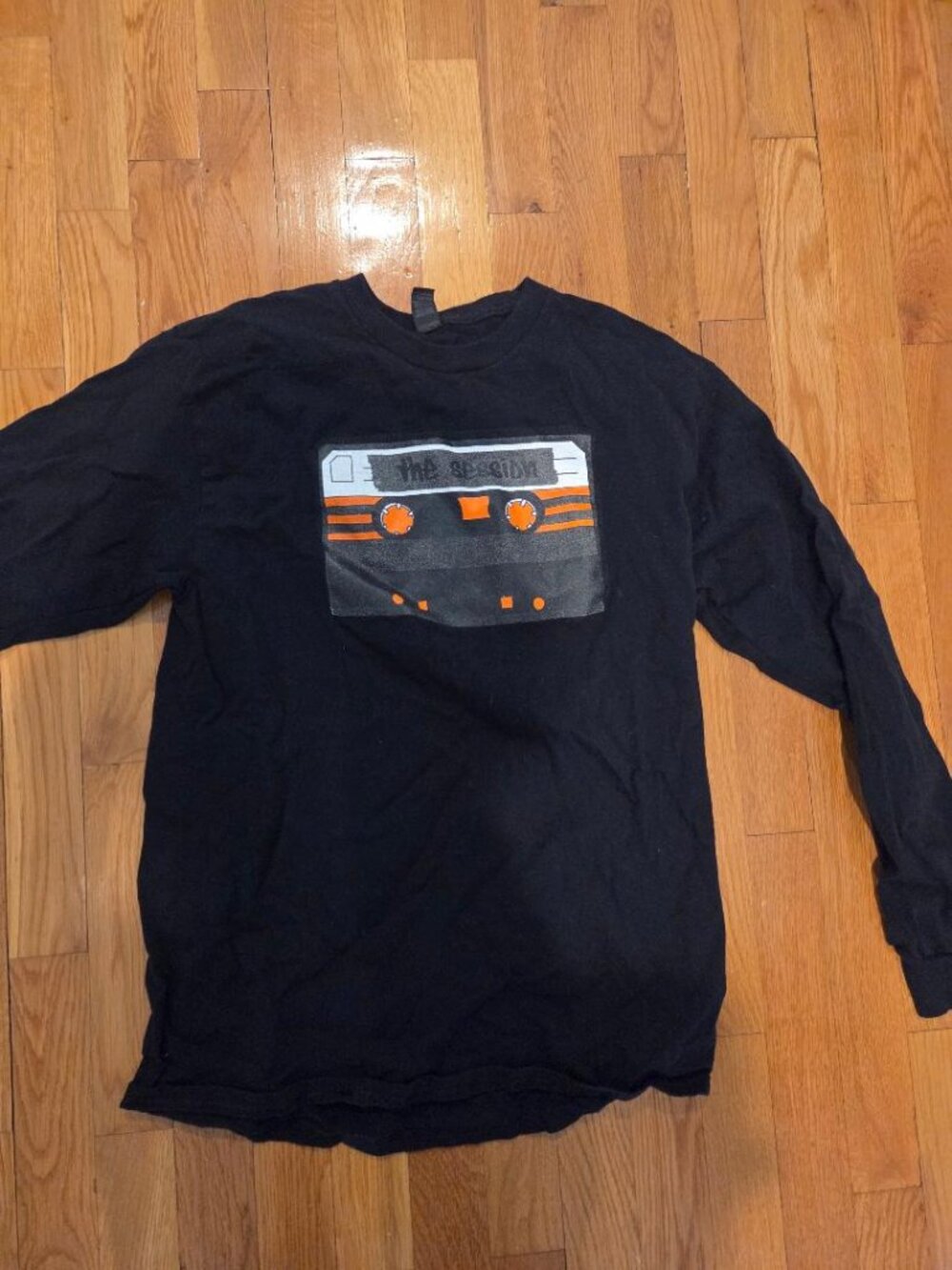 "THE SESSION" long sleeved shirt size medium